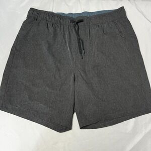 Eddie Bauer Hybrid Performance Stretch Quick-Dry Activewear‎ Gray XL 7" Inseam